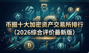 币圈十大加密资产交易所排行(2026综合评价最新版)