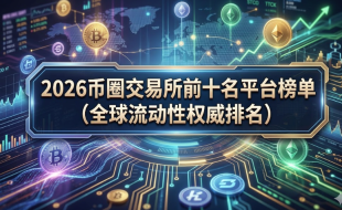 2026币圈交易所前十名平台榜单（全球流动性权威排名）