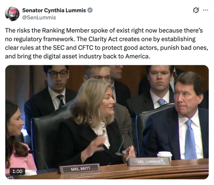 Chart or image related to the CLARITY Act discussion