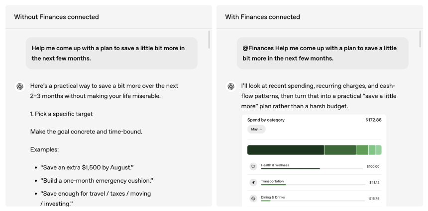 ChatGPT Can Now See Your Bank Account—Here's What That Actually Means