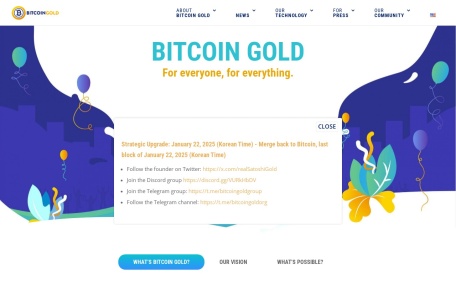 比特黄金-Bitcoin Gold(BTG)