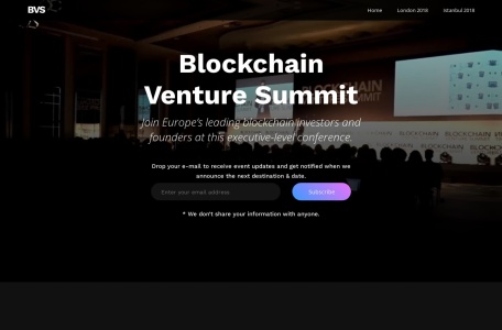 Blockchain Venture Summit