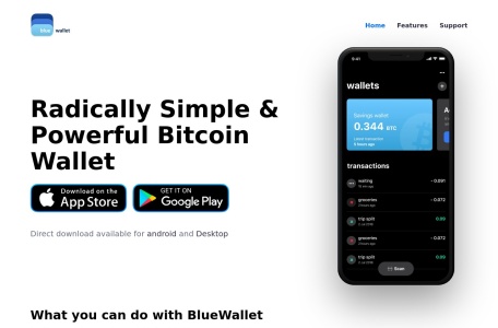 BLUE wallet