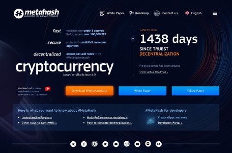 元哈希-MetaHash(MHC)