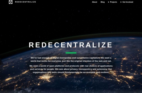 Redecentralize