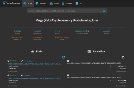 Vergeblockchain