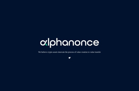 alphanonce