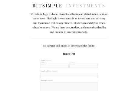 Bitsimple Investments