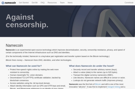 域名币-Namecoin(NMC)